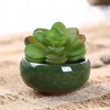 YeFine 8PCSLot IceCrack Ceramic Flower Pots For Juicy Plants Small Bonsai Pot Home and Garden Decor Mini Succulent Plant Pots LJ4058316