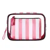 Handtasche, das tragbare PVC-Kosmetik-Set, 3-teilig, für Outdoor-Reisen, wasserdicht, waschbar, modisch, transparente Aufbewahrung