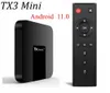 TX3 Mini plus Set-Top-Box S905W2 TV-Box Android 11.0 4G 32G Mini-Android-TV-Box Heimkino TX3 Mini+ TV-Player