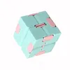 Infinity Cube Candy Couleur Couleur Fidget Puzzle Anti Decompompression Jouet Doigt Spinners Jouets amusants pour des jouets de décompression adulte