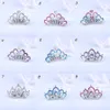 Children Hair Combs Acessórios Brilhantes Gema Strass Crown Headband Cartoon Bebê Meninas Princesa Kids Tiaras M3465