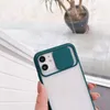 Window Shutter Lens Shield Cellphone Cases voor iPhone 12 PRO MAX 6 7 8 Plus 11 XR XS Transparante Matte Shockproof Skin Tack Cover
