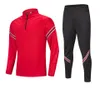 Cordoba Men's Leisure Sports Suit Semi-Zipper Långärmad tröja utomhus Sport Leisure Training Suit M-4XL