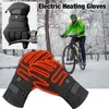 Ski handschoenen verwarmd 3.7V oplaadbare batterij aangedreven elektrische handwarmer voor jachtvissen skiën fietspecial