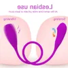 Dubbele kop vibrerende ei kut vibrator vaginale massager seksuele machine volwassen sex product voor vrouw en koppels anale butt plug