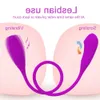 Double tête vibrant oeuf chatte vibrateur masseur Vaginal Machine sexuelle produit de sexe adulte pour femme et Couples Anal godemichet Anal