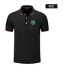 Nigeria heren en dames poloshirt zijden brocade korte mouw sport rapel t-shirt logo kan worden aangepast