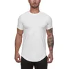 E-Baihui 2021 Sommar Ny Round Neck Sport Fitness T-shirt Mäns andningsbara Wicking Training Casual Solid Färg Kortärmad Cy1006