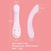 NXY Vibrators Hot Sell Dual Head Vibrerende Seksspeeltjes Siliconen G Spot Vagina Pussy Rabbit Vibrator Stimuleer de dildo-massager 0110