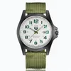 Wristwatches Mężczyźni Zegarki Nylon Trend Soki Simple Fashion 2021 Woven Belt Kalendarz Męski Zegarek Relogio Feminino