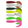 Fishing Hooks 20/14/10pcs/Lot Soft Lures Silicone Bait 50/60/65mm Goods For Sea Pva Swimbait Wobblers Artificial Tackle