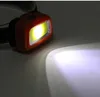 Mini Headlamps de Cob para caçar ciclismo Campo de emergência Luzes de emergência Esportes ao ar livre Em faróis de corrida