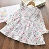 Mädchen Party Kleid Herbst Süße Prinzessin Outfits Pentagramm Pailletten Mesh Anzug Kinder Vestidos Kleidung 3 7Y 210429