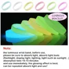 Fashion Luminoso Flessibile Silicone Glow Bracciale Braccialetto Uomo Donna Teen Sport Gomma Polsino Glow In Dark Party Concert Hand Bands Bangle Accessori