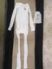 Accessoires Pièces Costume de massage de rouleau de corps blanc amincissant le costume pour la machine de bodyshape