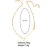 Rétro Simple collier court pour les femmes amour pendentif clavicule chaînes Vintage mode métal tour de cou bijoux cadeau mariage