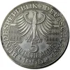 DE12 República Federal de Alemania 5 Mark 1955 G artesanía chapada en plata copia moneda metal troqueles fábrica de fabricación 2386