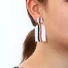 Trendy 2021 polimero argilla geometrica dangle elegante classico unico insolito grande pendente orecchini orecchini gioielli donne