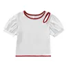 Ours Leader Filles Bébé Casual Tees Mode Fille Enfants Vêtements D'été Enfants Princesse T-Shirts Vêtements Pour 1-6 Ans 210708