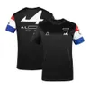 F1 Formel One Racing Suit Fans Kortärmade snabbtorkande T-shirtbilar Custom Round Neck Team Uniform