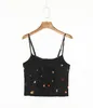 Zomer harajuku fruit print camis vrouwen spaghetti riem tank tops retro cool meisje sexy slanke oogst top tees 210429