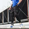 2021 Новый стиль повседневные брюки мужские хлопковые уличные одежды хип-хоп черные мужские бегуны брюки мульти-карманы мужские брюки X0723