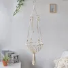 Kattenbedden meubels grote macrame hand-geweven hangmat mand fruit opknoping huishoud huisdier hond swing net tas cadeau