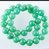 WOJIAER Natural Round Stone Aventurines 8 10 12mm Loose Beads 15 1/2 Inches for Women DIY Bracelets Jewelry Making BY901