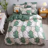 Geometryczny kreskówka z tkaniny z tkaniny lodu LoveHeart Kids Duvet Cover 220x240 Queen King Bedclothes Bed