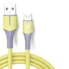 Micro-Typ-C-USB-Kabel, 5 A, sicheres Android-Schnellladekabel mit Atemlicht für Samsung Xiaomi