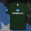 Somalia Somali T Shirt Fashion Jersey Nation Team 100% Bomull T-shirt Kläder Tees Country Sporting Gym SoomaAliya Som So X0621