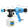 TASP 230V 400W Electric Spray Gun HVLP Paint Sprayer Airbrush Painting Tool with Flow Control Easy Spraying & Clean for Home 210719