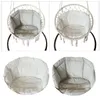 Kudde / Dekorativ kudde Swing Chair Seat Cushion Garden Hammock Cradle Pads för Patio Wicker Tear Drop Hängande Inomhus Utomhus Hem Sovrum
