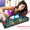 14 in 1 Push-Up Rack Board Training Allenamento sportivo Fitness Attrezzatura da palestra Supporto push up per esercizio di costruzione muscolare addominale ABS X0524