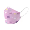 Adult mask starry sky pattern sweet heart anti-dust non-woven breathable masks women men disposable facemasks designer