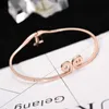 Yun Ruo Top Merk Sieraden Rose Gouden Kleur Monkey King Hoofdband Bangle Armband Manchet 316L roestvrijstalen mode vrouw niet vervagen Q0717