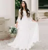 Braut Hochzeit Kleid 2023 Neue Sumemr Strand Spitze V-ausschnitt Batwing Ärmeln Boho Chic Brautkleider Robe De Mariage Vestidos