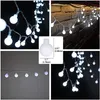 10m 100led 220 V / 110 V LED Ball String Lights Boże Narodzenie Bajka Girlandy na zewnątrz na wakacje ślub domowy nowy rok lampa wystrój