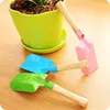 Mini Gardening مجرفة ملونة المعادن الصغيرة أدوات حديقة صغيرة الحفر الأطفال spade أداة ZWL2561726222222222222222222222222222222222222222