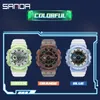 Large Watch Gshock Luminous Transparent Watches Digital Sports Student Multi-function Electronic Wristwatches Zegarek Damski