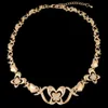 BPOYB 2021 Xoxo Heart Butterfly Set di gioielli grandi e carini Colore oro Dubai Jewelri Regalo per l'anno delle donne