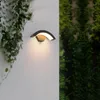 Outdoor Wall Lamps 18 W Wodoodporna lampa LED Światła kryty kinkiet aluminium Outside Ganek Światła ogrodowe FR60
