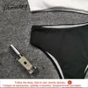 Roupas de banho feminina yitimuceng trajes de salto com nervuras para mulheres sexy retchwork swimsuit beach biquíni um ombro de banho de banho 2021 verão