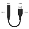 Type-C USB-C till 3,5 mm adapterkablar Earphone Cable Aux Audio Female Jack för Samsung S20 S21 Obs 10 20 Plus