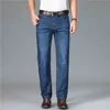 jeans sottili di marca da uomo di grandi dimensioni casual da lavoro casual da uomo in stile classico leggero primavera ed estate