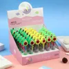 Proilp Pens 36 PCS/Lot Kawaii Avocado 4 Colors Mini Pen Cute Press Ball School Office Writing Supplies Hightery Hift