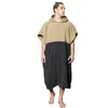 Vêtements de nuit pour femmes homme femmes serviette de bain absorption rapide Robe à langer serviettes de sport de plein air cape été plage surf