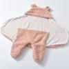 0-12momth coperte per bambini neonato 5 colori Cute Cotton baby swaddle Ricezione coperta per dormire bianca Boy Girl Wrap Swaddle 1840 Z2