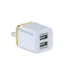 High Speed Wall Charger 5V 2.1A USB Power Adapter for iPhone 7 8 plus x 11 12 13 14 samsung xiaomi lg smart phone plug F1