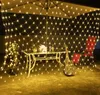 Impermeabile 4 m * 6 m Rete Led Stringhe Luci natalizie Fata Reti a rete Fata Giardino esterno Capodanno Festa di nozze 110 V / 220 V